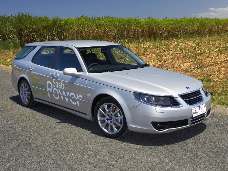  Saab 9-5 BioPower SportCombi 2008 года  (фото 14 из 16)